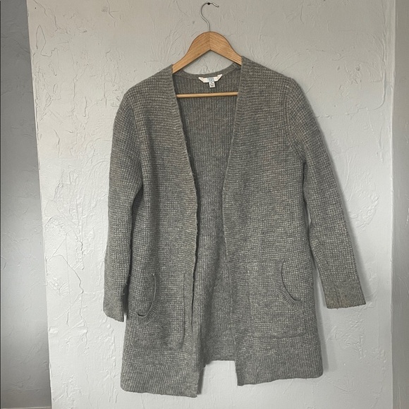 Time and Tru Sweaters - Time and Tru Women's Gray Workwear Career Business Casual Knit Cardigan sz M